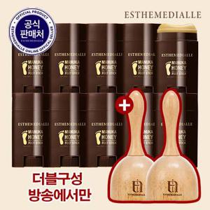 [방송에서만 우드괄사/에스떼미알레] 마누카허니 풋스틱 매니아 패키지(풋스틱 22g x 10 + 우드괄사 x 2)