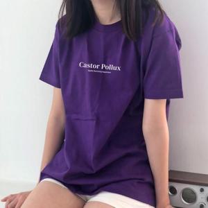 [험블][험블] 심플 레터링 오버핏 라운드 반팔티 3color (5122374A)