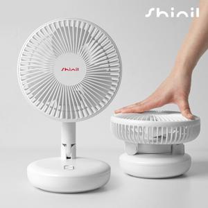 ★[26년 출시]★ 신일 BLDC 폴딩팬 벽걸이 접이식 저소음 자동회전 탁상용 무선 선풍기