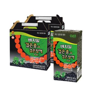 [정식품] 베지밀 검은콩과 검은참깨 두유 190ml × 32팩
