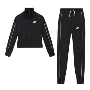 나이키 NSW 여성 키즈 여아 트레이닝복세트 츄리닝 러닝복 블랙 DD6302-010