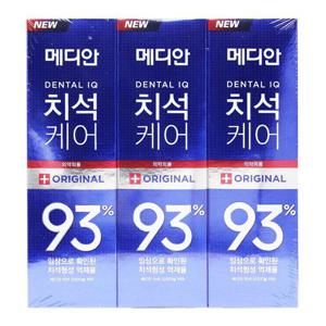 치석케어 기획 오리지날 120gx3 메디안 치약 (W9785E2)