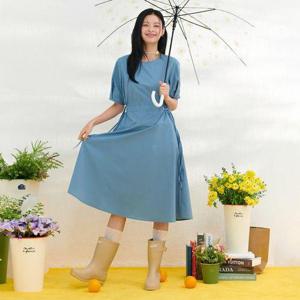 [체이스컬트]여성 라운드넥 스트링 원피스-DBRG6175C0D
