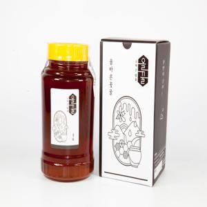 온미락 영주 100% 천연 야생화(잡화) 벌꿀 1.2kg 자연벌꿀 소백산올꿀