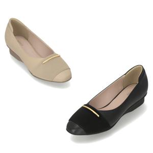 [정상가 139,000원] 엘칸토 여성 스트레이트 장식 컴포트화 3cm LCWD63I539