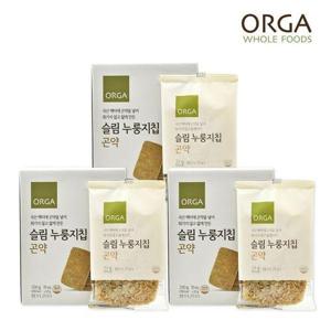 [올가]ORGA 슬림누룽지칩 곤약(33gX10개입) x 3개