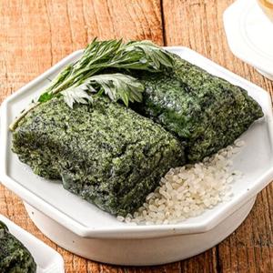[개별포장] 진도 해풍 쑥으로 만든 쫀득포슬 해풍 쑥설기 2kg (20개입)