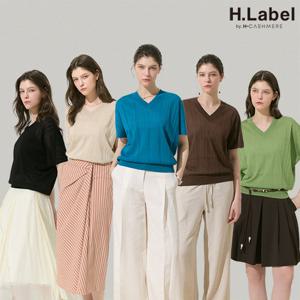 [H.LABEL] LINOIR 26SS 린넨 블렌디드 돌먼 니트 3종 + 이너탑 1종