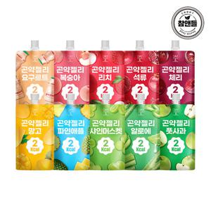 [참앤들] 데이앤 2Kcal 곤약젤리 10팩 (2세트 구매 시 10팩 랜덤 증정)