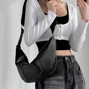 프롬헤븐 와사드 크로와상 하프문 크로스백