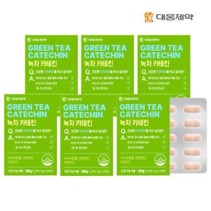 [대웅제약] 녹차 카테킨 (1,000mg x 30정) (30일분) x 6개