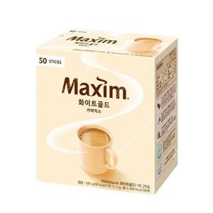 동서 맥심 화이트골드 커피믹스 50T 일회용 믹스커피 스틱