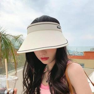 [라일리] Rly 여자 창모자 비비드컬러 나들이 자외선차단 모자 여름