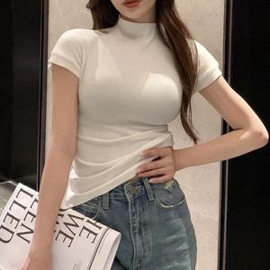[와이에스몰] 여름 반폴라 반목 데일리 이너 티셔츠