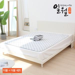 [일월] 블로썸 워셔블 카본 탄소 전기매트 / 카본매트 더블 + 더블