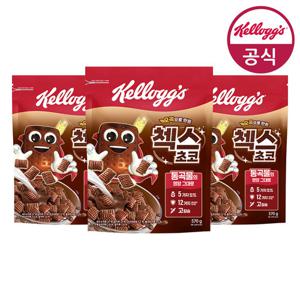 켈로그 시리얼 첵스초코 570g x 3개