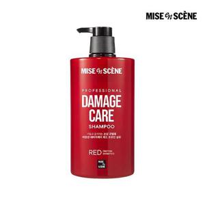 [미쟝센]미쟝센 데미지케어 레드 프로틴 샴푸 1000ml, 1개