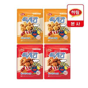 [맥시칸] 크리스피 순살 2봉+ 핫크리스피 순살 2봉 세트