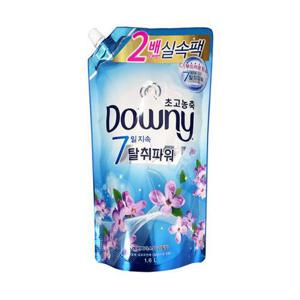 [다우니]다우니 섬유유연제 레몬그라스와 라일락 리필 1.6L