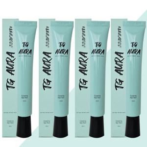 [기타 (뷰티)][25년 최신] 타투그리모 아우라 두피 물들임 30ml 4개 흑갈색