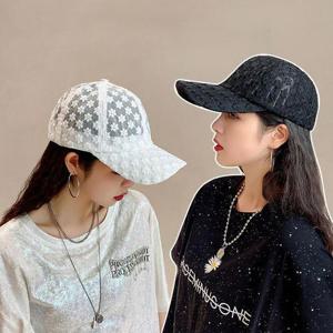 [라일리] Rly 여성 꽃자수 여름모자 야구모자 볼캡 사랑스러운 캡