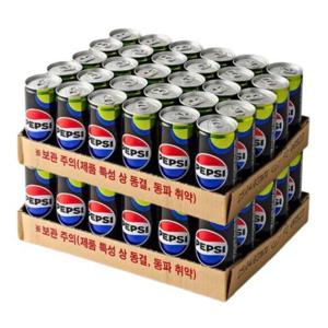 펩시제로 라임 210ml x60캔 콜라