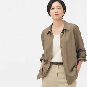 빌드 / BQMB410 E 리넨 레이온 셔츠
