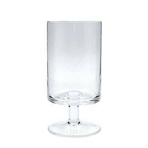 직선 일자 투명 유리 고블렛 잔 310ml [WC1F932]