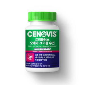 세노비스 트리플러스 오메가3 이뮨 멀티비타민미네랄 우먼 80캡슐