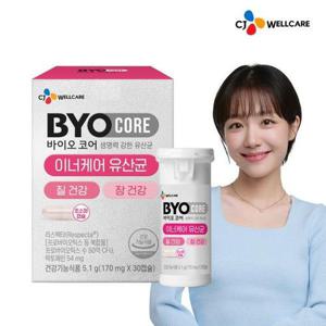 갤러리아_[CJ웰케어] 바이오코어 이너케어 질건강 유산균 30캡슐