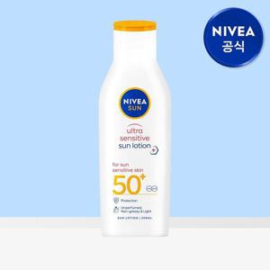 [니베아 공식] 니베아 선 울트라 센서티브 선 로션 200ml 1개