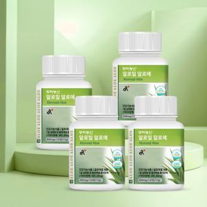 쾌변봤다 알로밀 알로에120정 x4병 알로에정 배변원활 알로에베라겔