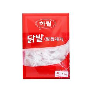 [하림]닭발 발톱제거 1kg 2봉