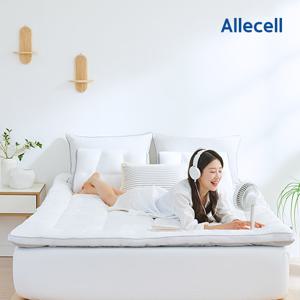 [Q 냉감토퍼 1장]26년형 쿨드론 냉감 기능성  매트리스형 토퍼[알러셀]