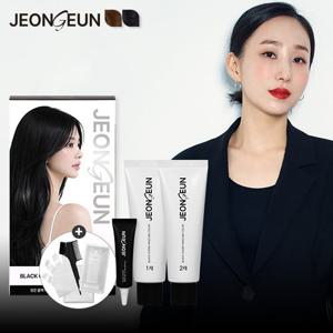 [최신상/단품] 정은 프로페셔널 블랙 캐비어광체컬러 염모제 1박스(색상 브라운)