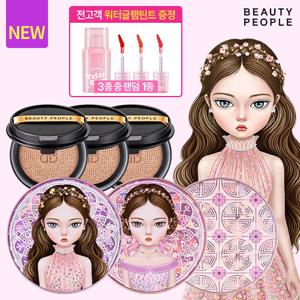 [방송에서만] 최신상 뷰티피플 철벽녀-에이징 리커버리 컨실러픽서쿠션 3개+리필3개+워터글램틴트1종