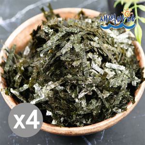 두번구운 김가루 무조미 김자반 주먹밥재료 아이간식 100g x 4봉