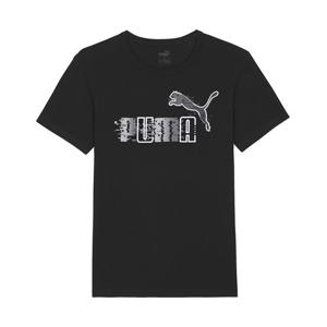 퓨마 에센셜 플러스 반팔 티셔츠 블랙 676827-01
