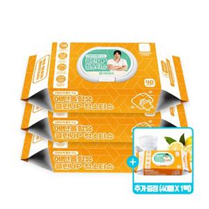 [3+1] 한장씩 뽑아쓰는 깔끔한 청소 주방 행주 티슈 클리너 베이킹소다 에탄올 함유