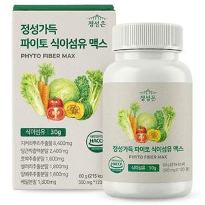 갤러리아_정성가득 파이토 식이섬유 맥스 120정 1개