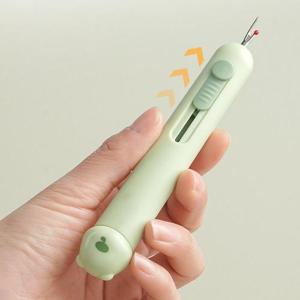 실밥 실 커팅 커터 실뜯개 바늘 실꿰기 니퍼 의류 라벨 택 제거 단추구멍 수선 바느질 소잉