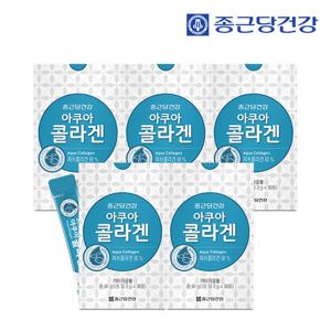 [종근당건강] 아쿠아 콜라겐 30포 5박스(5개월분)
