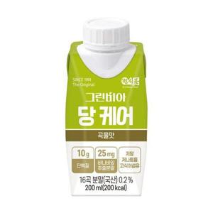 갤러리아_[정식품]그린비아 당케어 곡물맛 균형영양식 200mlx36팩