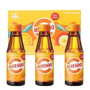 광동 비타500 100ml x 100병 비타민 병드링크