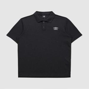 엄브로 쿨피케 솔리드 카라 반팔 티셔츠 B1 UQ321CTS71 BLK0 LGR0