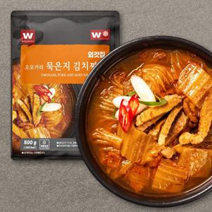 [외갓집] 오모가리 묵은지 김치찌개 500g X 2팩