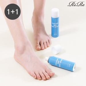 [리르] 1+1 쿨링 데오 풋 스프레이 100ml  / 풋케어, 발냄새제거, 탈취