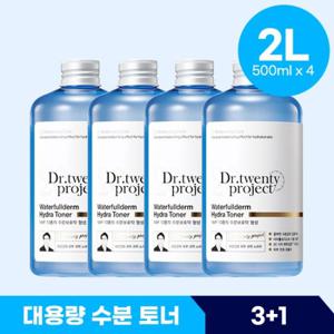 ★3+1/총2L★ 닥터트웬티프로젝트 대용량 수분 토너 500ml x 4