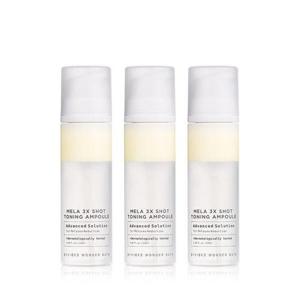 [원더바스]조성아  멜라 3X샷 토닝 앰플(130ml)X 3병 구성