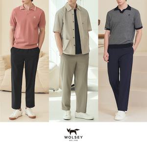 [WOLSEY] 26SS 울시 남자 쿨 썸머 밴딩팬츠 3종